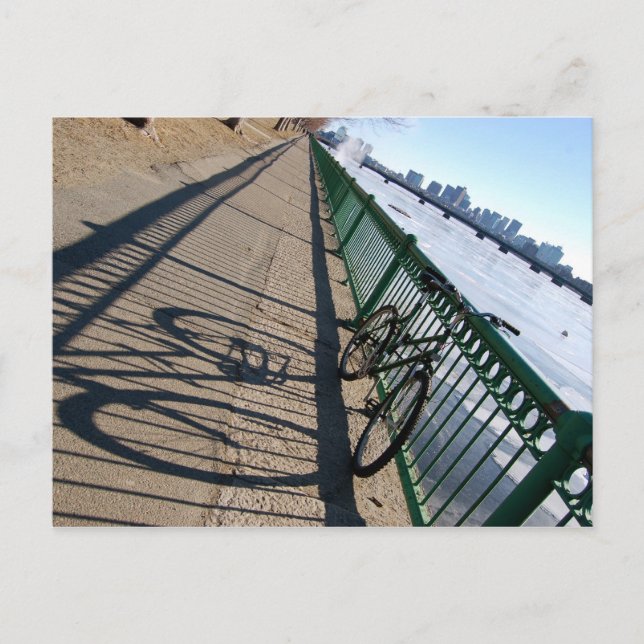 Cartão Postal Sombras de Risco (Frente)