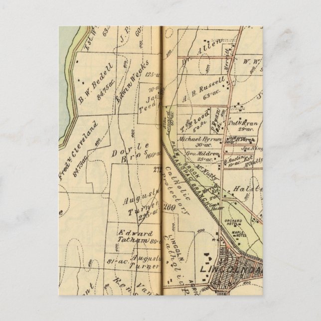 Cartão Postal Somers, Nova Iorque (Frente)