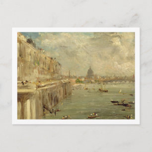 Cartão Postal Somerset House Terrace da Waterloo Bridge, c.181