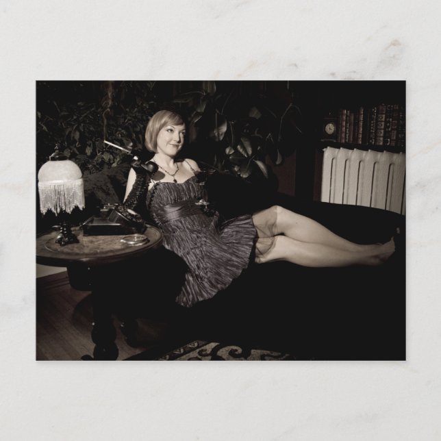 Cartão Postal Sometimes You Just Have to Let Them Talk (Frente)