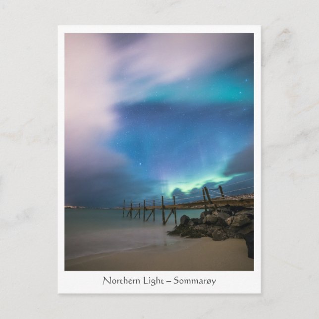 Cartão Postal Sommaroy (Frente)