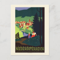 Sommer no Poster vintage de Niederösterreich Áustr