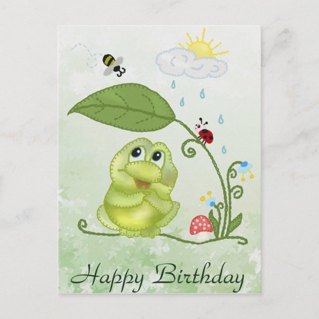 Cartão Postal Sommerfrosch (Frente)