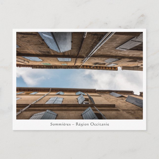 Cartão Postal Sommieres France Viagem Photo (Frente)