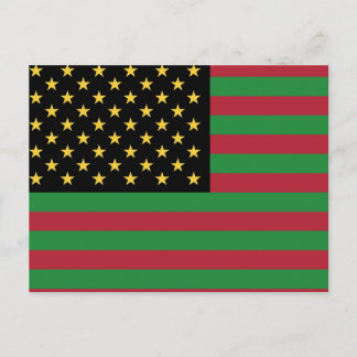 Cartão Postal Somos Todos América - Africano e Americano