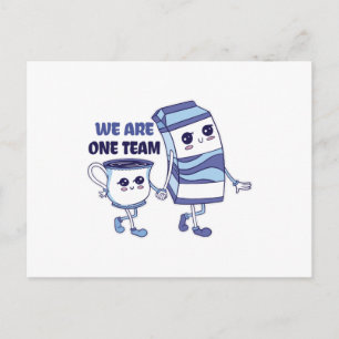 Cartão Postal Somos uma Equipe