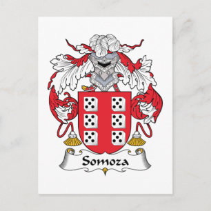 Cartão Postal Somoza Family Crest