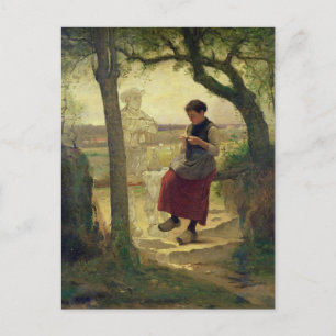 Cartão Postal Sonhando com seu amor, 1901