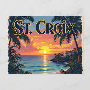 Cartão Postal Sonhando com St Croix