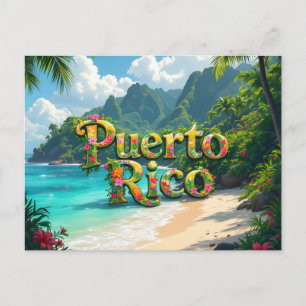 Cartão Postal Sonhando em Porto Rico