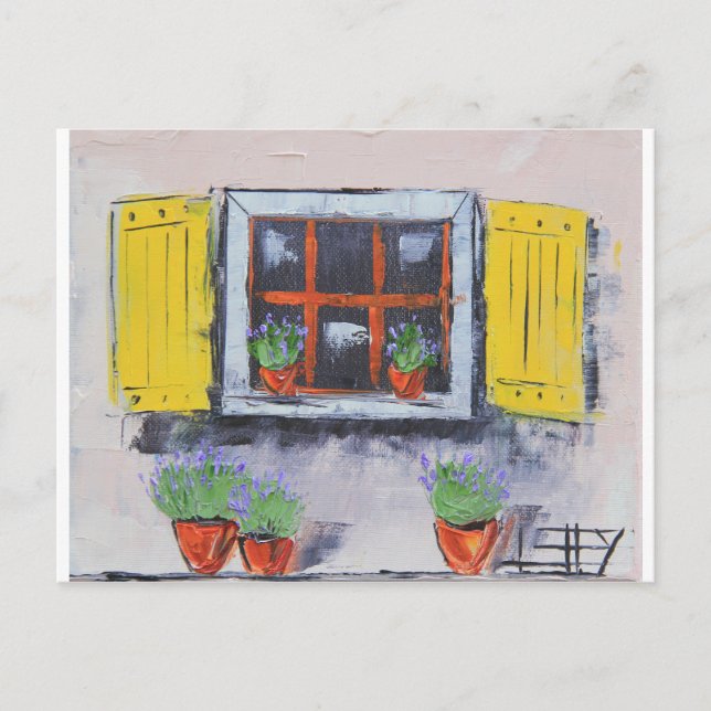 Cartão Postal Sonhar com a Provença (Frente)