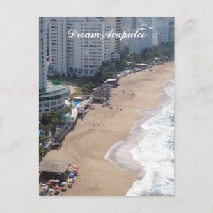 Cartão Postal Sonhe Acapulco