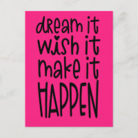 Sonhe Que Deseje Que Isso Aconteça Positivamente R