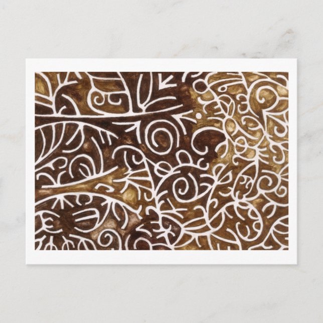 Cartão Postal Sonho Africano (Frente)