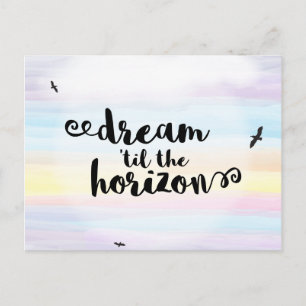 Cartão Postal Sonho até o Horizonte