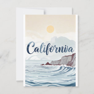 Cartão Postal Sonho Californiano – Vibração de Via