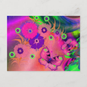 Cartão Postal Sonho Com Borboletas