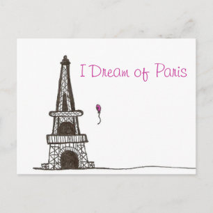 Cartão Postal Sonho Com Paris, 2