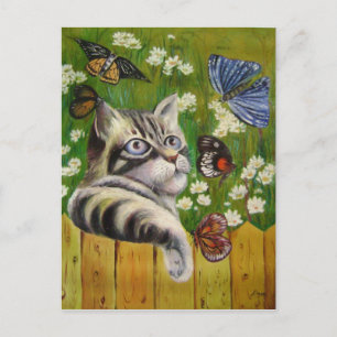 Cartão Postal sonho da borboleta