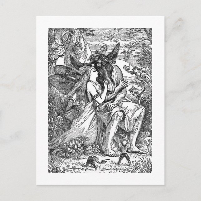 Cartão Postal Sonho da Noite de Verão (Frente)