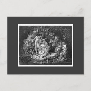 Cartão Postal Sonho da Noite de Verão