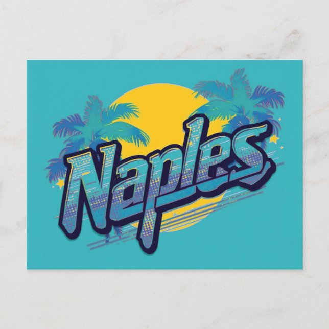 Cartão Postal Sonho de Nápoles (Frente)