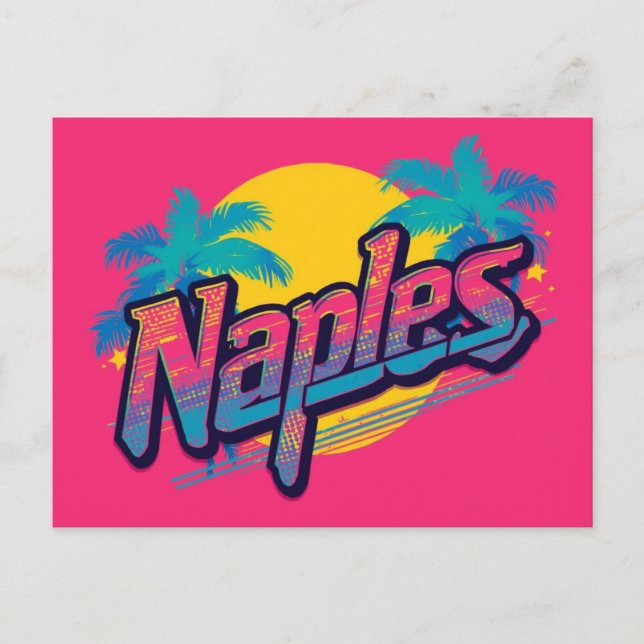 Cartão Postal Sonho de Nápoles (Frente)