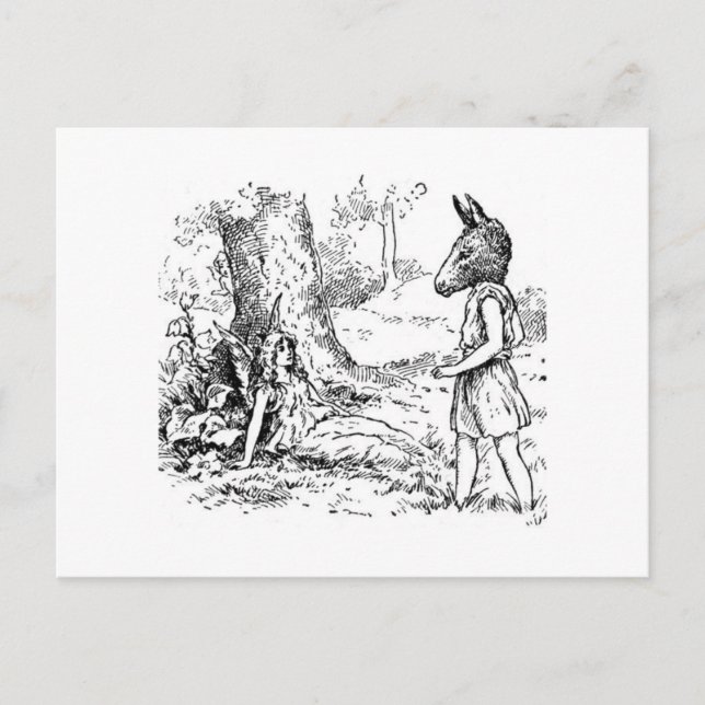 Cartão Postal Sonho de Noites de Verão (Frente)