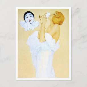 Cartão Postal Sonho de Pierrot - da Série Amor de Pierrot
