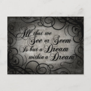 Cartão Postal Sonho Dentro de Um Sonho