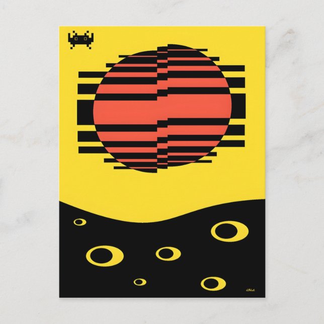 Cartão Postal Sonho Memphis Bitossi (Frente)