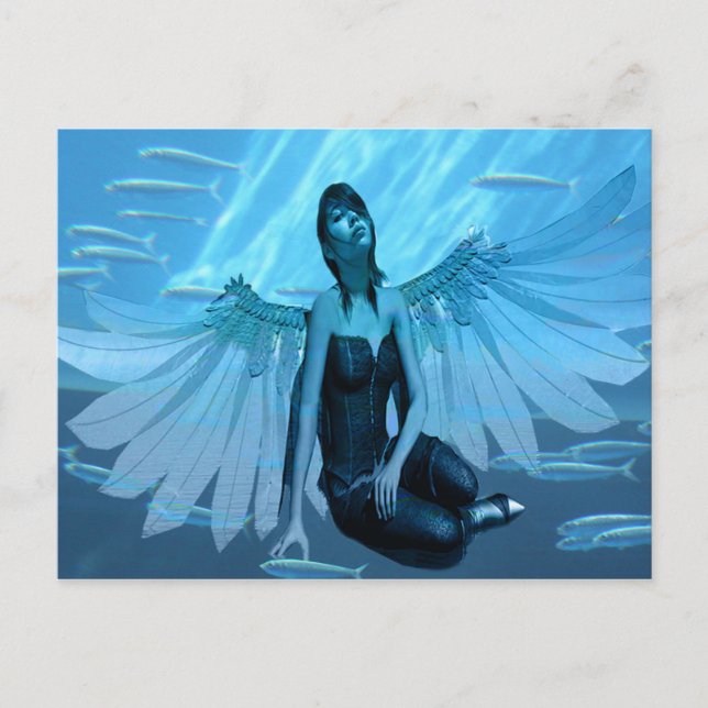 Cartão Postal Sonho Oceano (Frente)