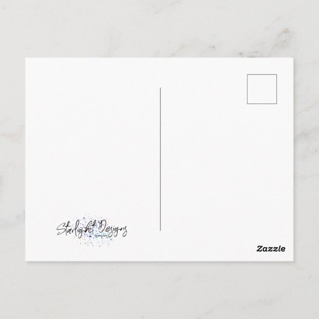 Cartão Postal Sonho. Tente. Faça Bem. (Verso)