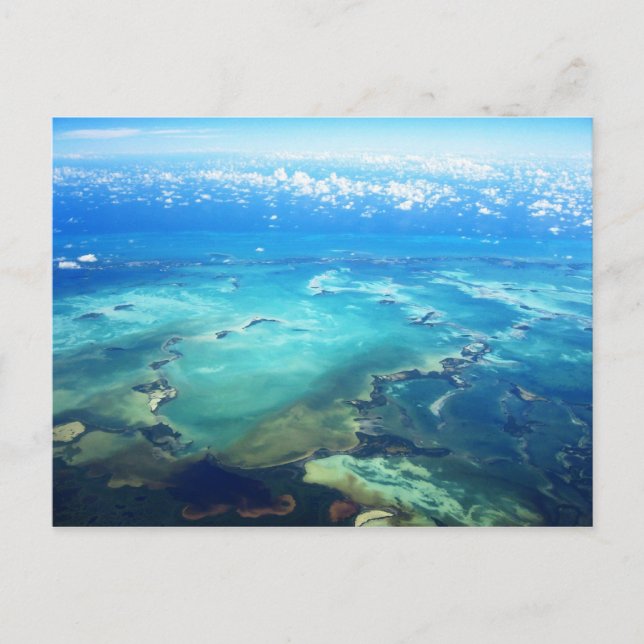 Cartão Postal Sonho Turquesa - Florida Keys (Frente)