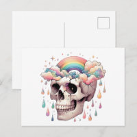 Cartão Postal Sonhos Arco-Íris