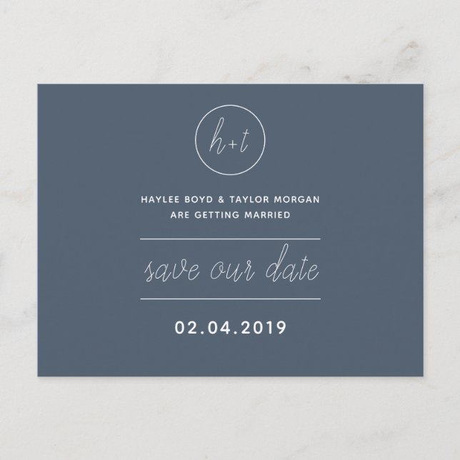 Cartão Postal Sonhos Azuis (Frente)