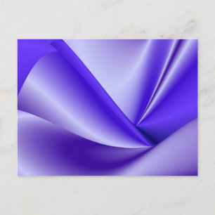 Cartão Postal Sonhos de Arco-Íris de Flor Roxo