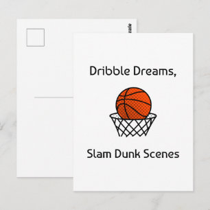 Cartão Postal Sonhos de Drible, Cenas de Enterro de Basquetebol