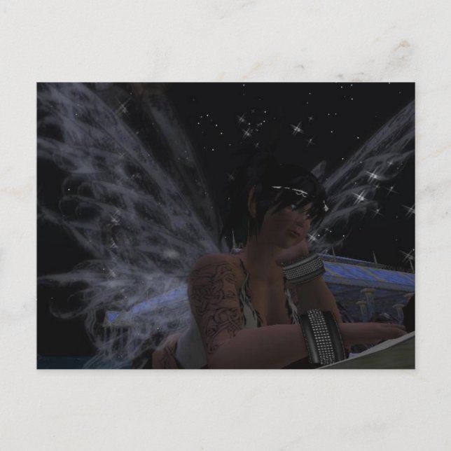 Cartão Postal Sonhos de Fada (Frente)