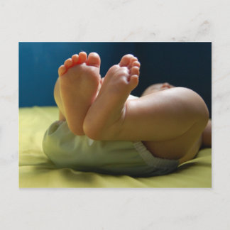 Cartão Postal Sonhos de Pés-Bebês