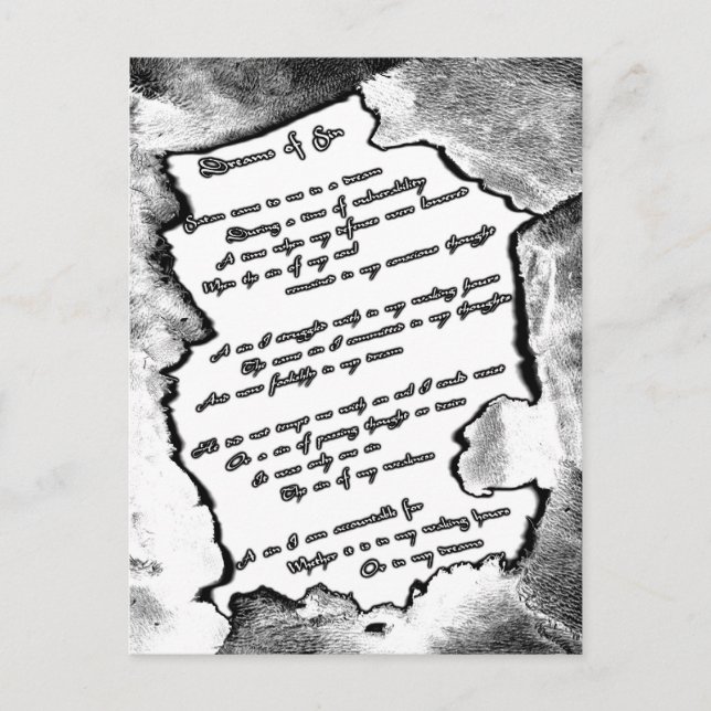 Cartão Postal Sonhos de Pinto (Frente)