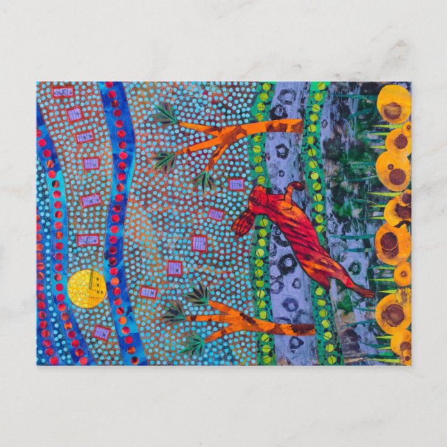 Cartão Postal Sonhos do Deserto (Frente)