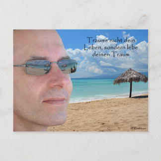 CARTÃO POSTAL SONHOS VIDA