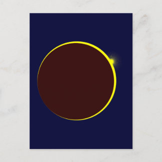 Cartão Postal Sonnenfinsternis Eclipse