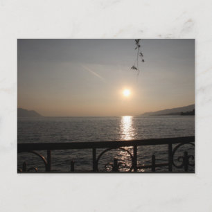 Cartão Postal Sonnenuntergang - Sunset Postkarte