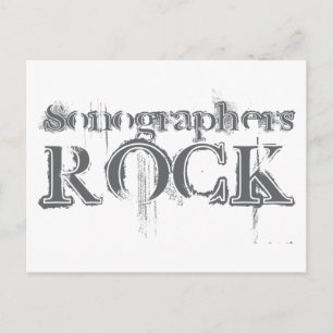 Cartão Postal Sonógrafos Rock