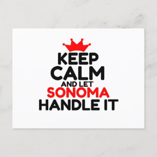 CARTÃO POSTAL SONOMA