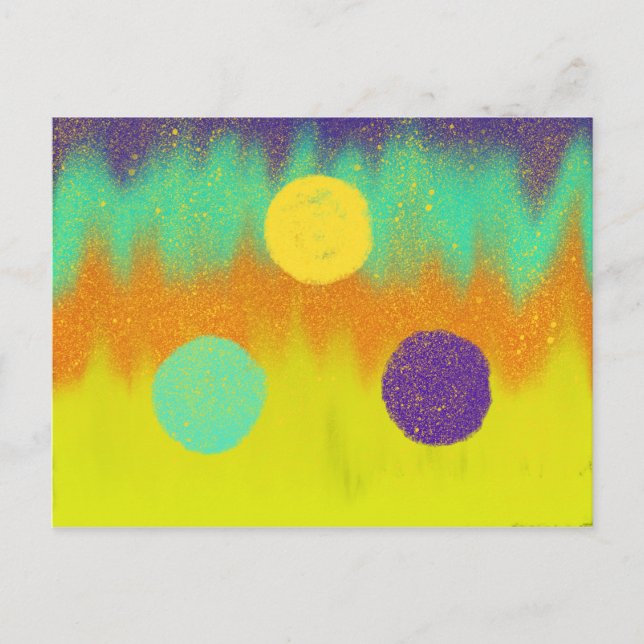 Cartão Postal Sons de Trindade do Céu Arte Cristã Profética (Frente)