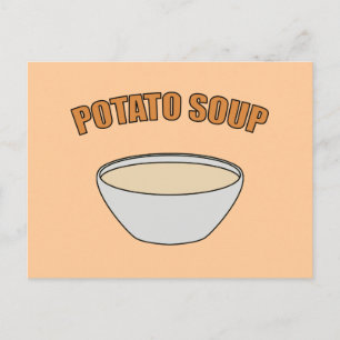 Cartão Postal Sopa de Batata