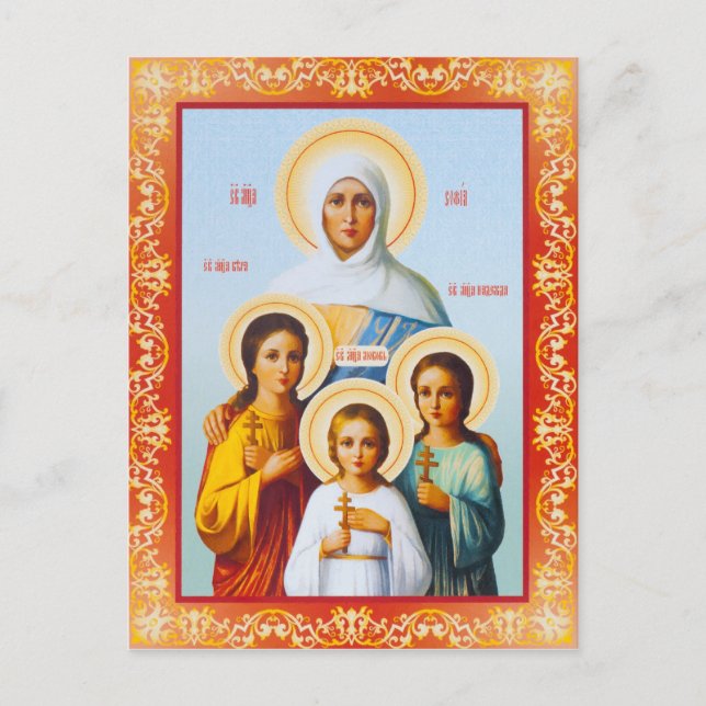 Cartão Postal Sophia (Frente)
